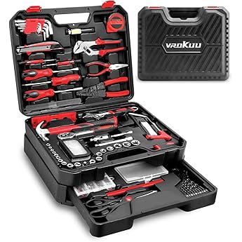 Maintenance Tool Set, Home Tool Set, Home Repair, Tool Box, For Work, Everyday Tool Kit, Safety Protection, For Bicycles, Motorcycles, Car Maintenance, For All Types Of Maintenance, Furniture Assembly