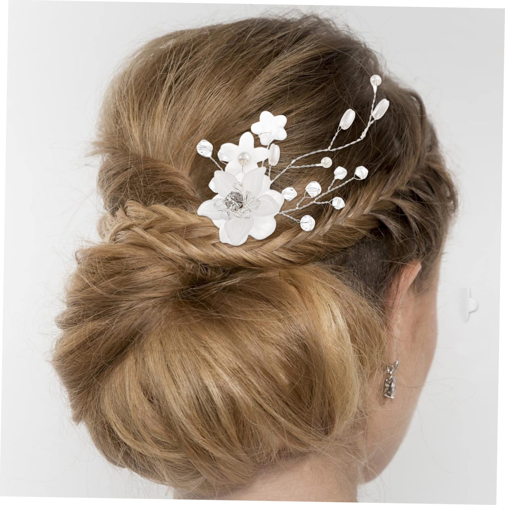 Healeved Lot De 3 Peignes À Cheveux Élégants Et Vintage À Fleurs Pour Mariage Accessoires Pour Cheveux Pour Femmes Pour Enterrement De Vie De Jeune Fille 6 Pièces X 3