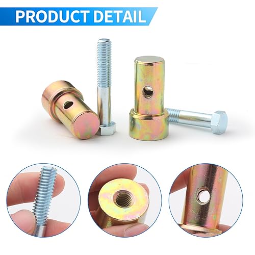 Miniatura 3 de 11398 para Tapco Parte de Freno Hemming Mango Tapco - Piezas de repuesto de freno de deslizamiento 38-16 x 2-14" Pernos