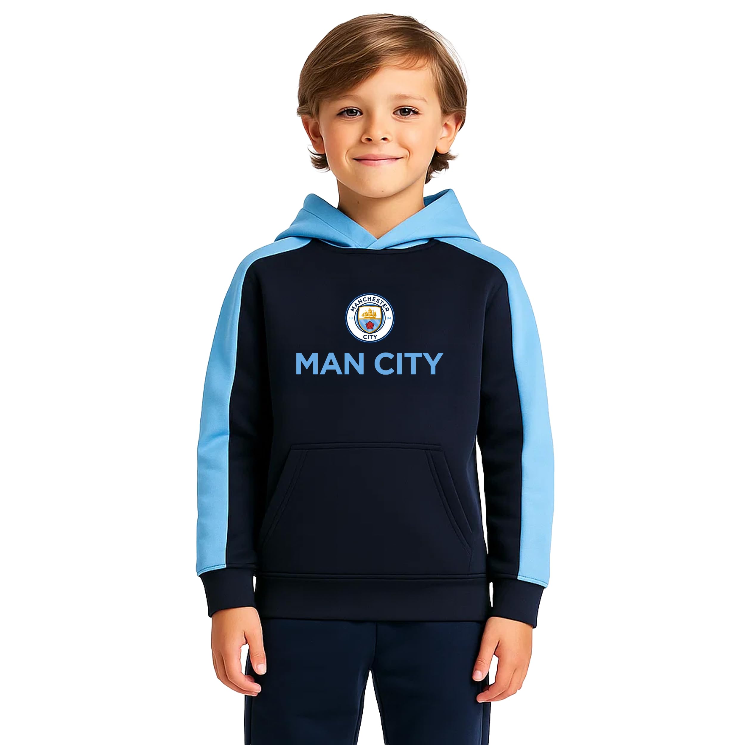 English Premiership boys Manchester City Pullover Hoodie