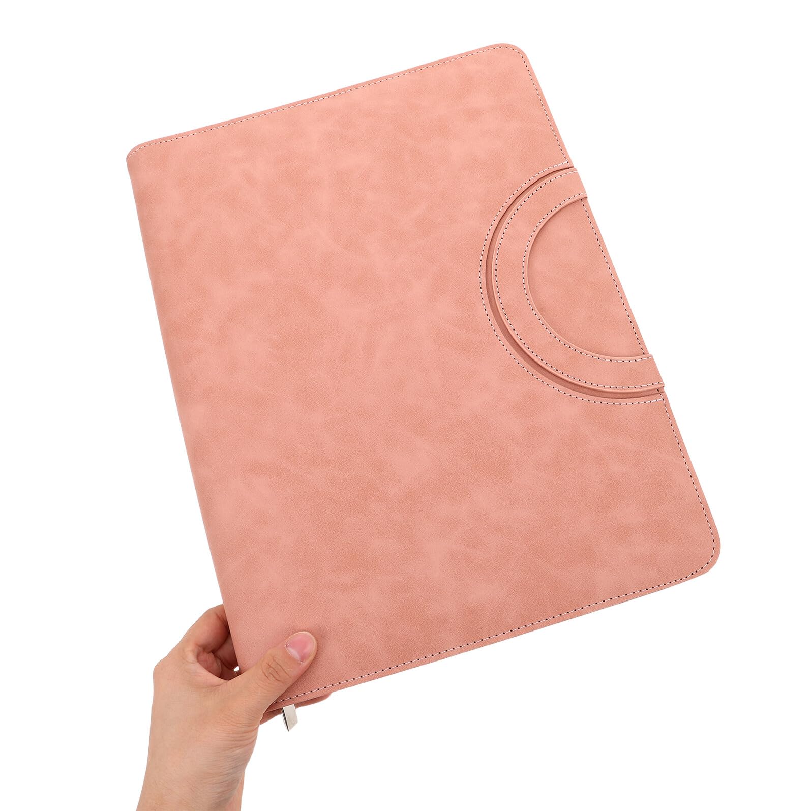 Borsa per Documenti con Cerniera PU Organizer Versatile per Certificati Passaporti e Documenti per Studenti e Professionisti