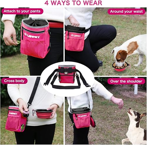 Miniatura 5 de Bolsa de entrenamiento para perros pequeños a grandes, bolsa de entrenamiento para perros pequeños a grandes, bolsa de golosinas para transportar