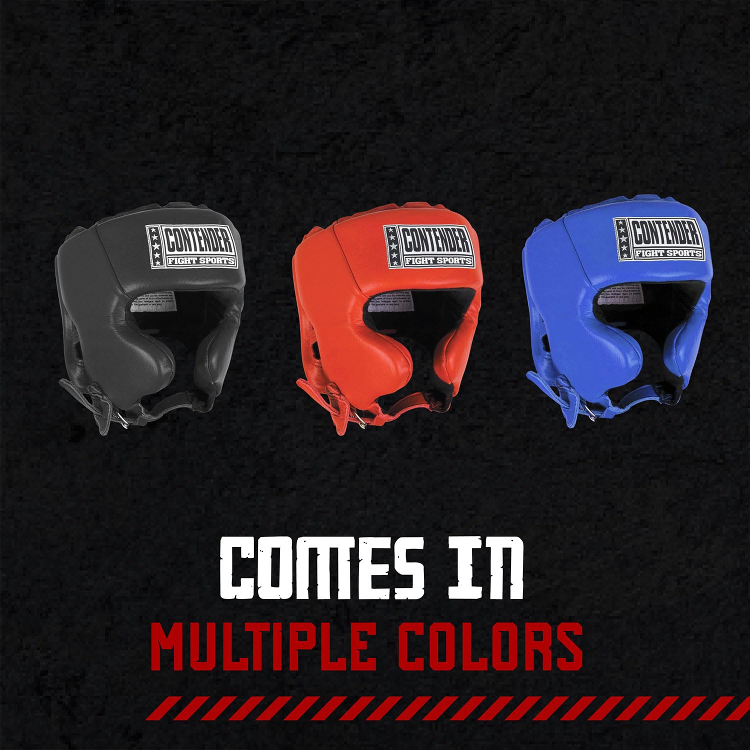 Contender Fight Sports Kask bokserski na zawody, z policzkami, czarny, rozmiar M (nowy)