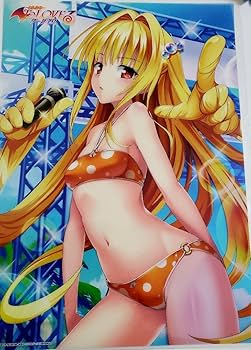 透視クリアファイル　当選品　懸賞品　ToLOVEる　トラブル　金色の闇　ヤミ ToLOVEる ダークネス 金色の闇 ヤミ リト クリアファイル - メルカリ