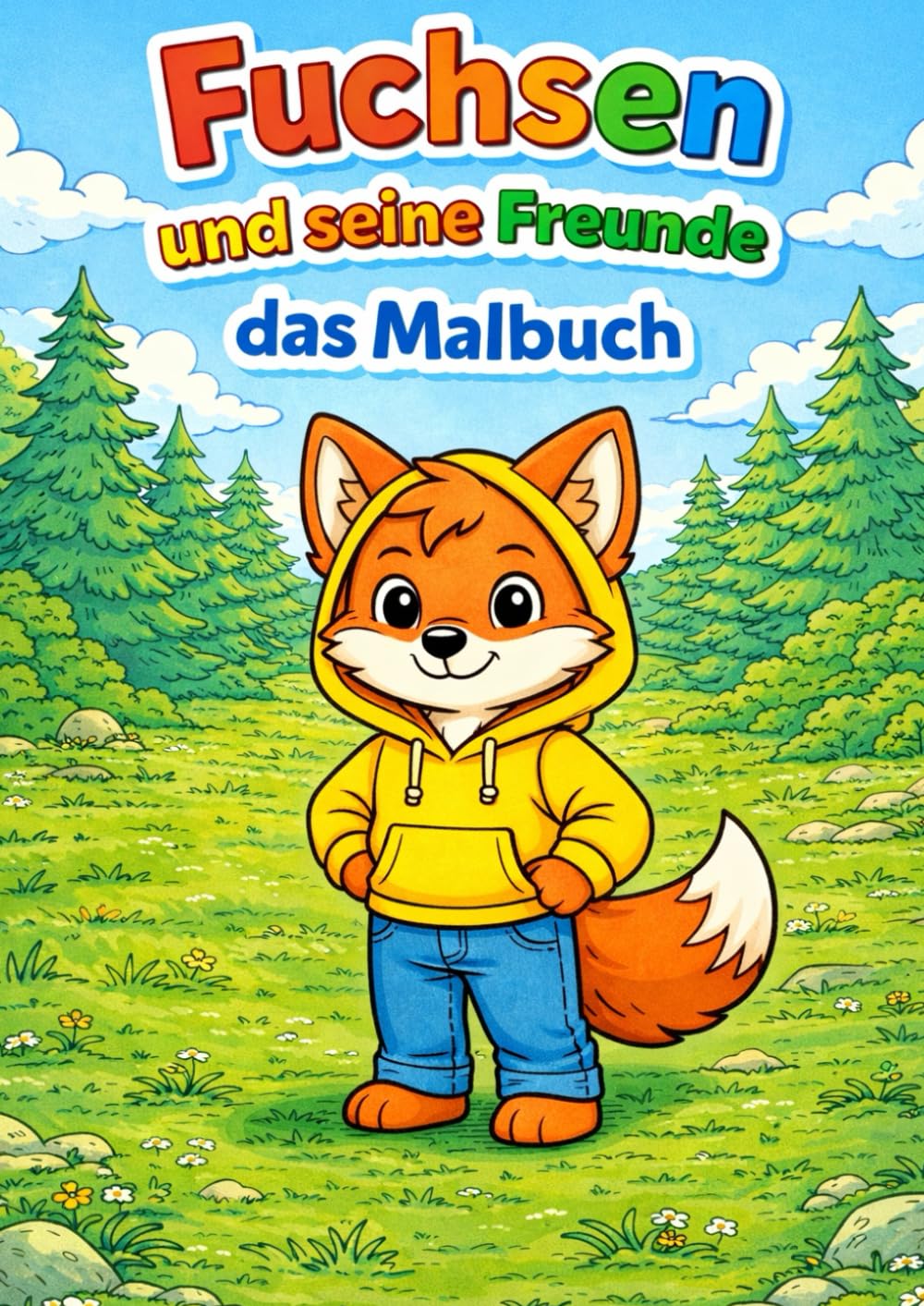 Fuchsen und seine Freunde das Malbuch