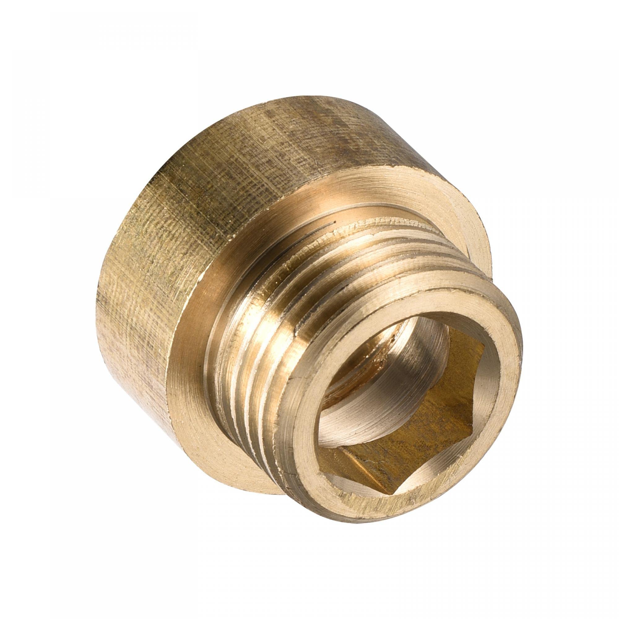 Raccordo A Compressione Per Tubo - Filettatura Femmina G1/2 X Tubo 10mm - Ottone, Confezione Da 2, Adattatore Dritto