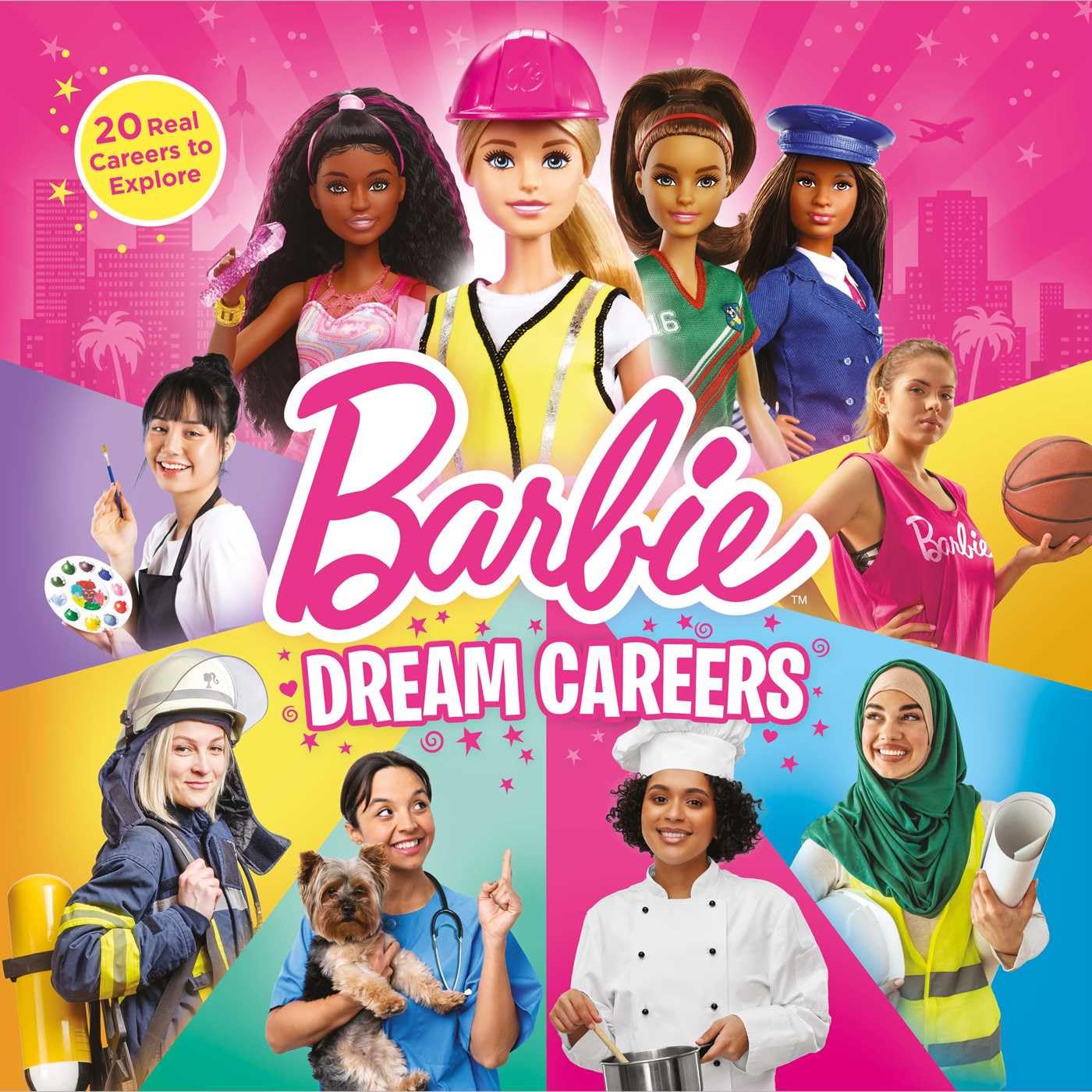 Barbie: Dream Careers: 20 Real Jobs to Explore      Hardcover – September 2, 2025