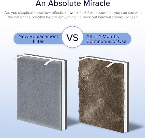 Miniatura 3 de LEVOIT Purificador de aire para el hogar habitación grande H13 True HEPA filtro limpiador para alergias y mascotas Vital 100 1 paquete purificador