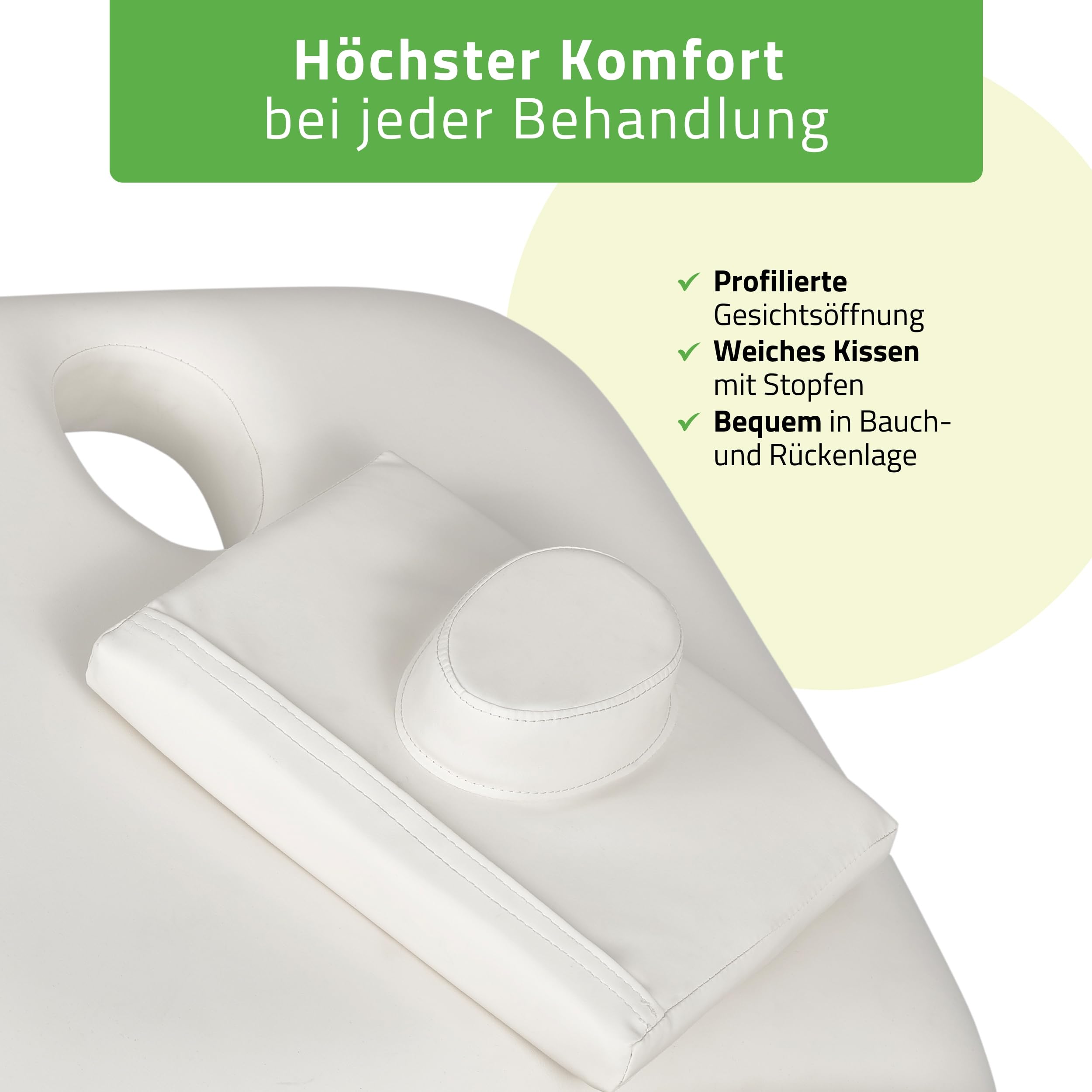 HABYS Camilla PRO 2 mit Heizung | Wellness & Spa elektrische Kosmetikliege Massageliege, Behandlungsliege | Höhenverstellbar Elektrisch | 199 x 74 cm