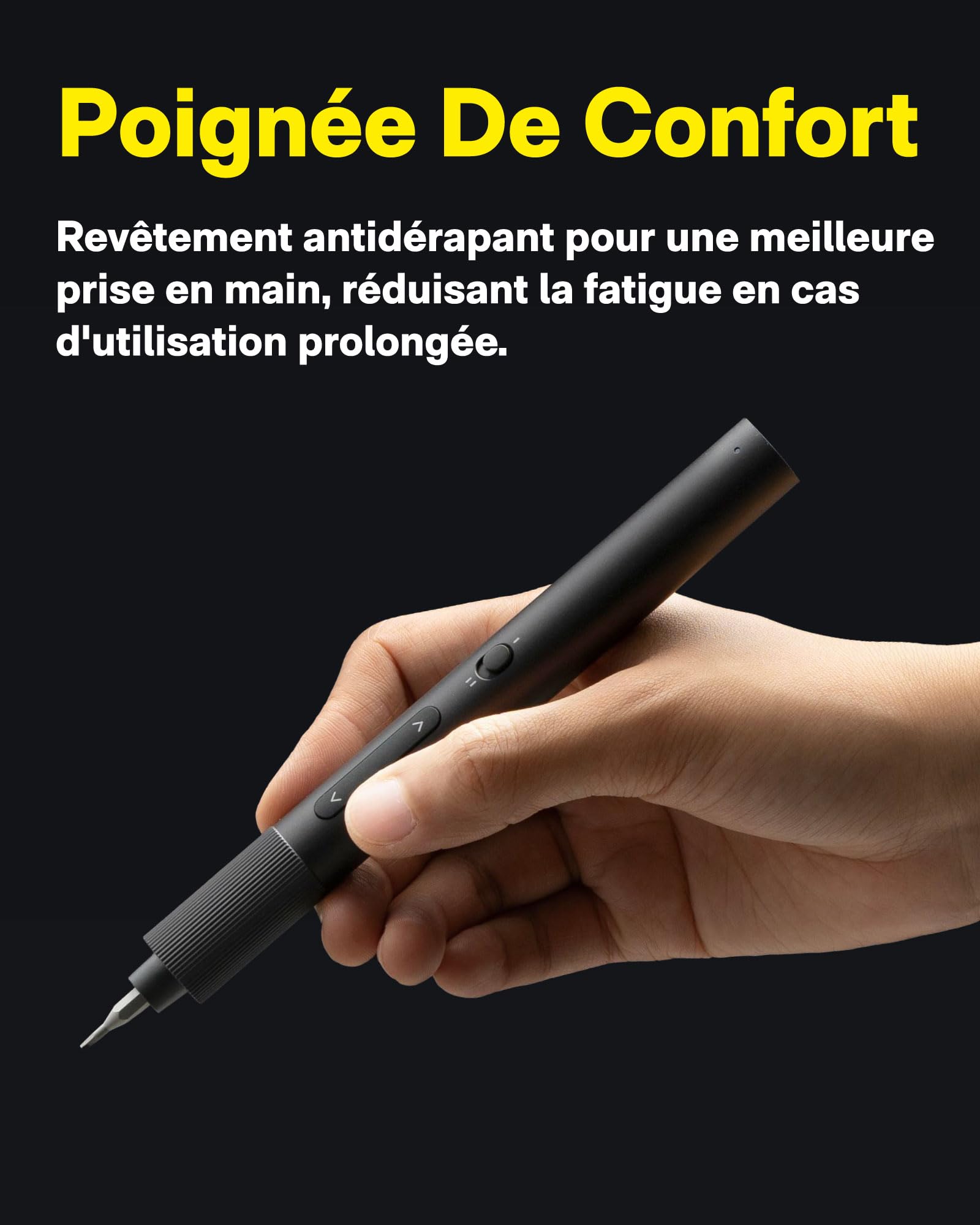 HOTO Kit Tournevis de Précision sans Fil ADV, Mini Tournevis Électrique | Adapté pour lunettes, montres, téléphones et ordinateurs portables
