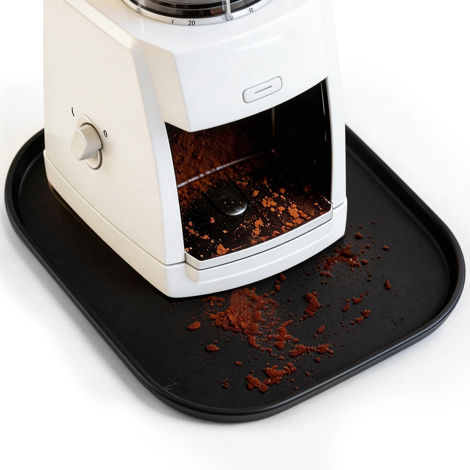 Silicone Coffee Grinder Tray for Baratza Encore Esp - 10.23" ×10.23" - Coffee Grounds Catch Trays Compatible with Baratza Encore Coffee Grinder,Grinders Tray for Home and Kitchen Catch Coffee Ground