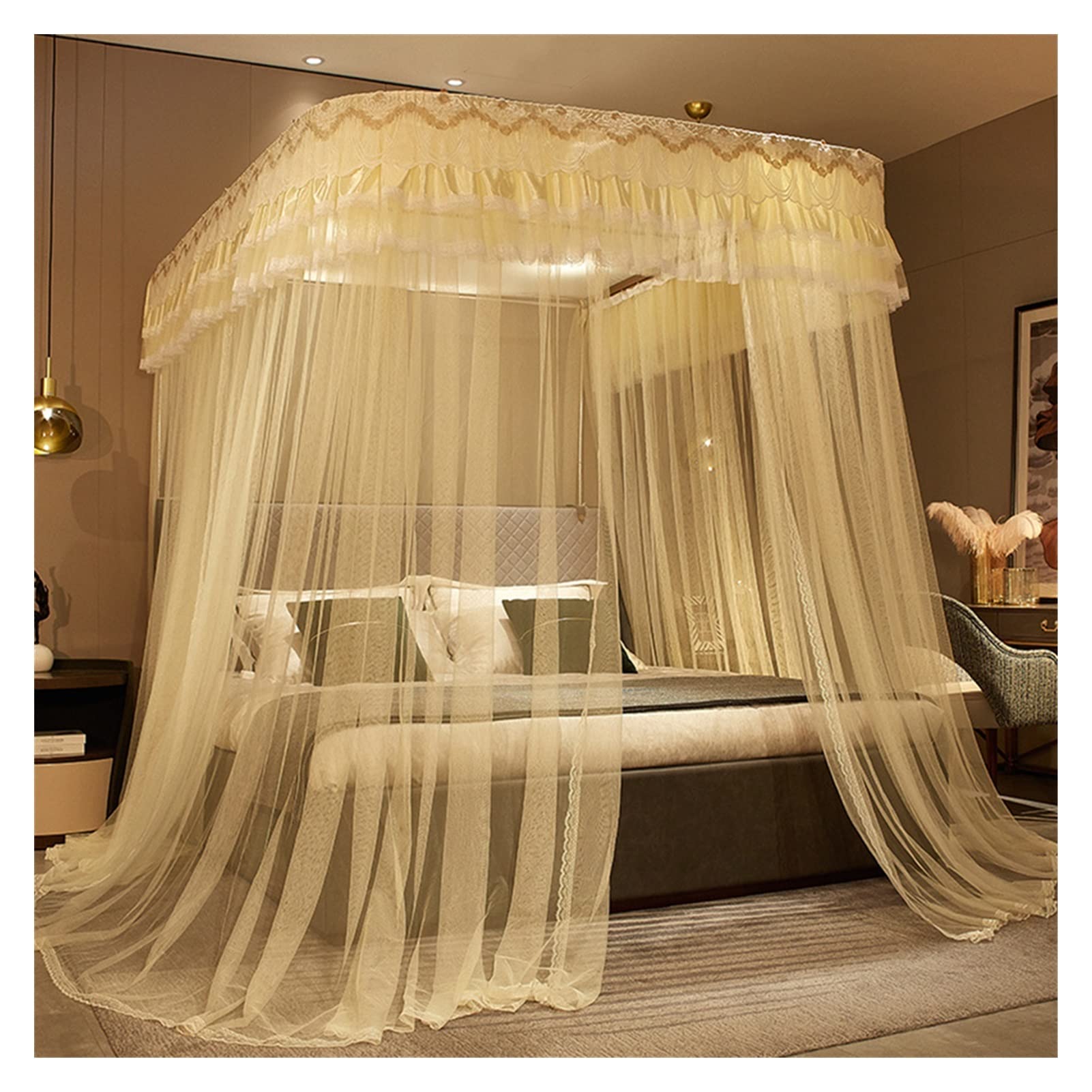 CQAHDSEVF Polyester Mosquito Net Canopy