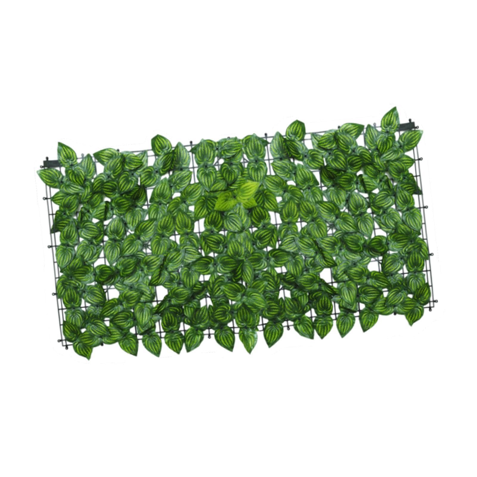 Artificial Privacy Fence Wall Screen Faux Greenery Backdrop for Patio Garden 50x100cm-picture-25