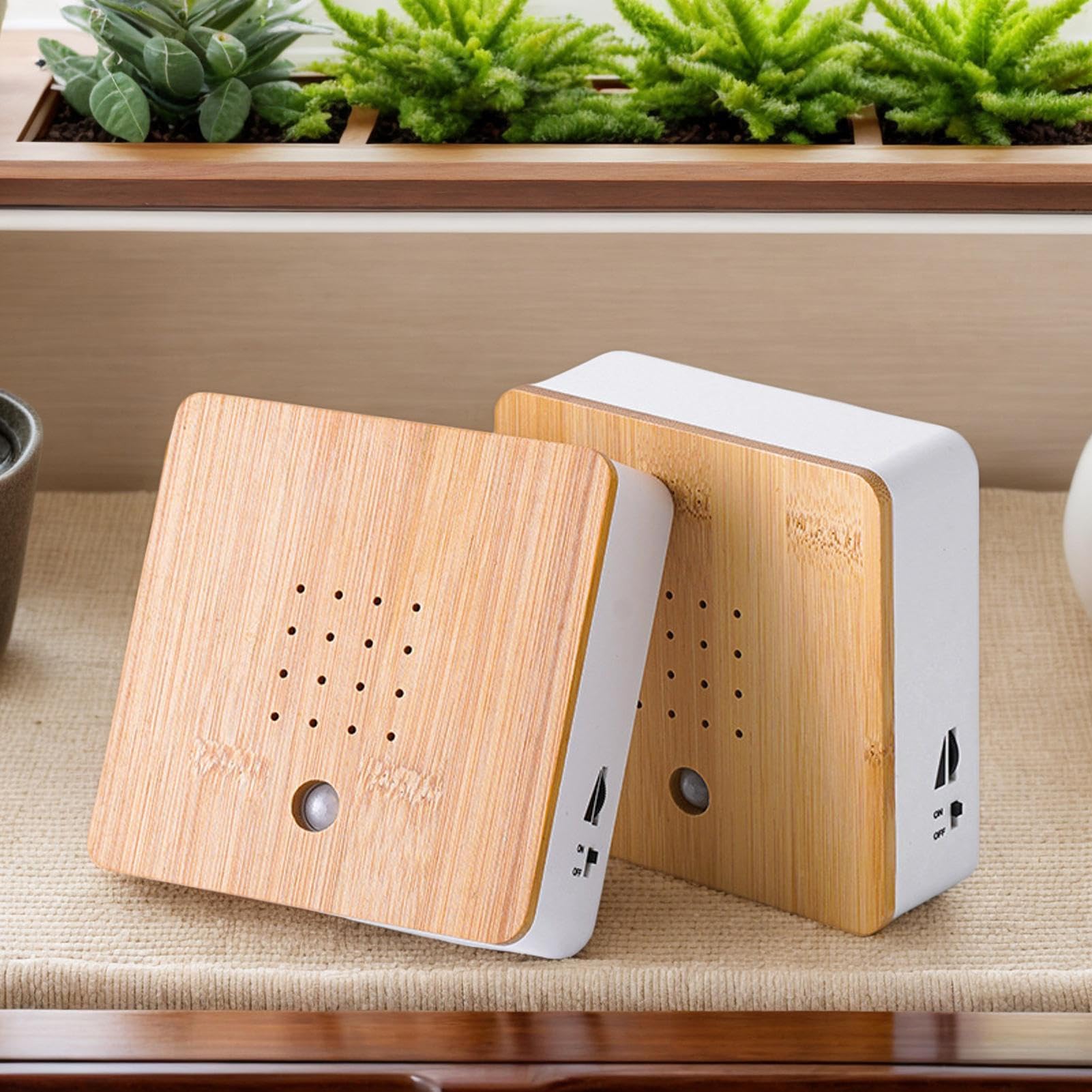 Caja de sonido de pájaros, altavoz de pájaros,Sensor de movimiento Caja de pájaros de canto | Máquina de ruido de animales inteligente, decoración de la sala de estar, generador de ruido con sonidos d