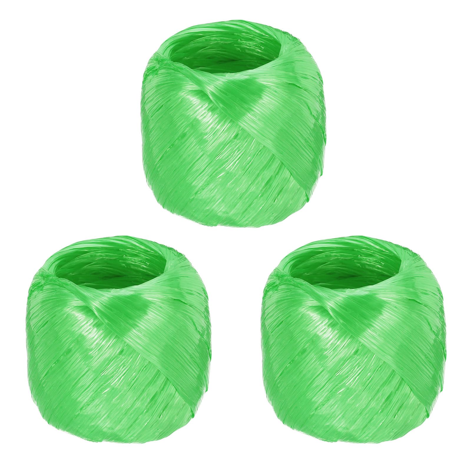 QUARKZMAN Kunststoffseil 28mm - 55m Polyester Schnur Für Garten & Haushalt (5er Pack Gelb)