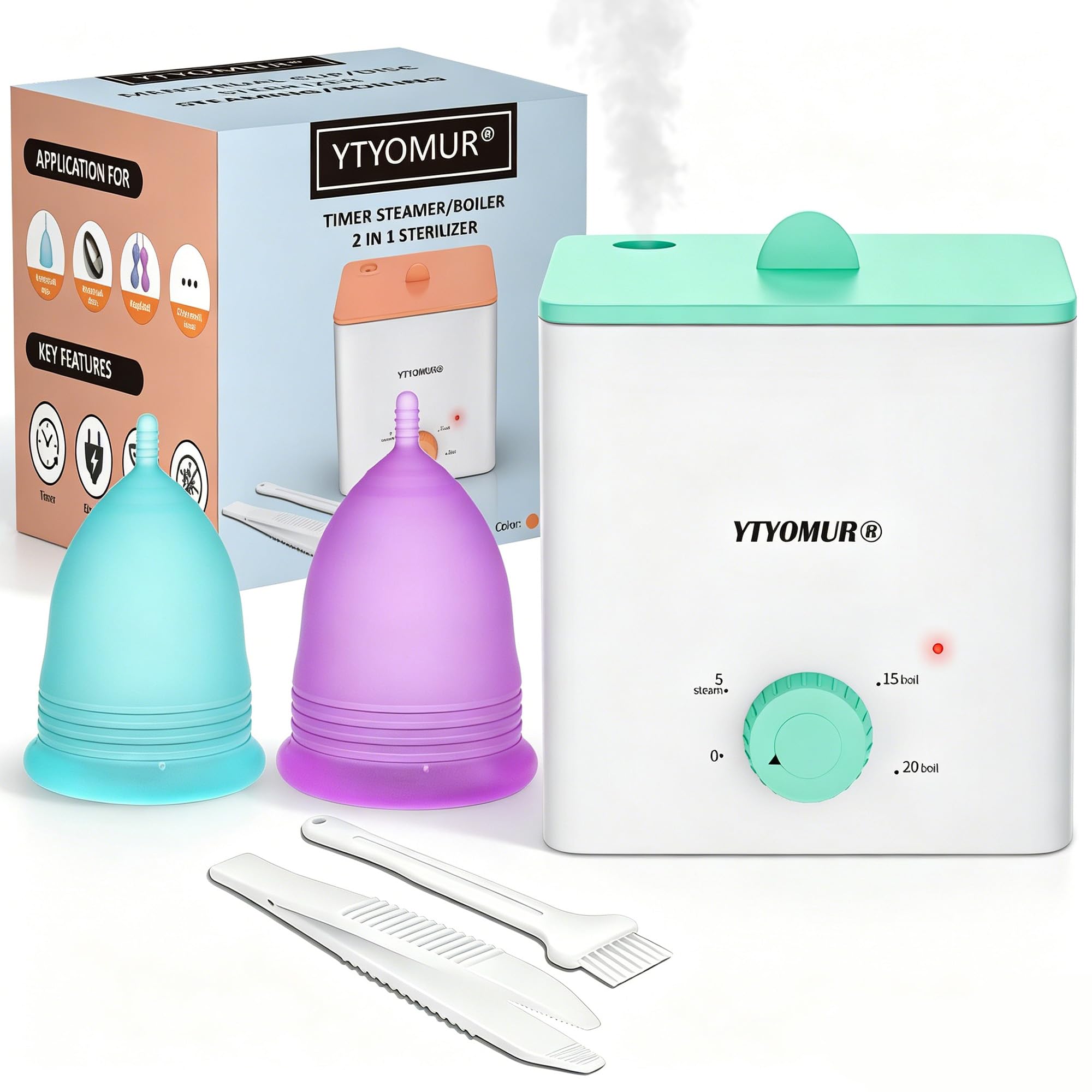 YTYOMUR Cup + Steamer