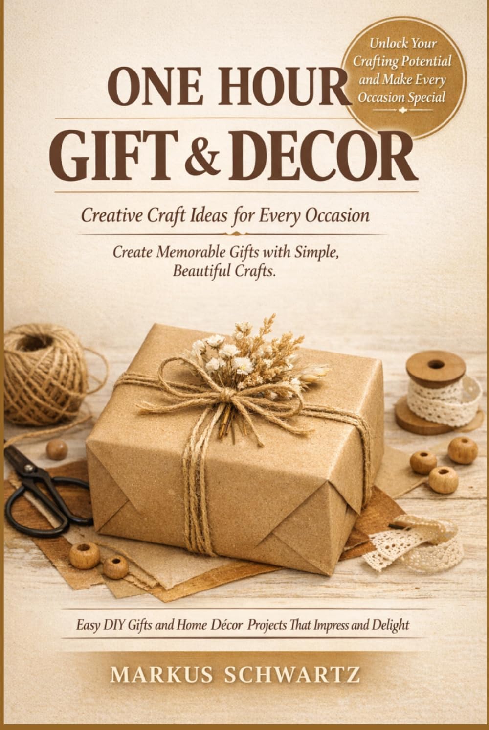 ONE-HOUR GIFT AND DECOR PROJECT: Easy DIY ideas for home and special occasions