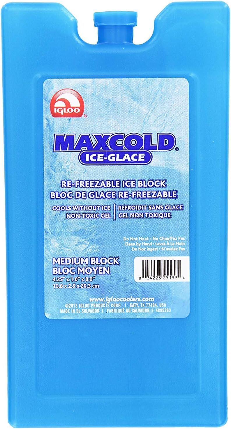 Maxcold Medium Ice Block, Package May Vary (3 Pack)