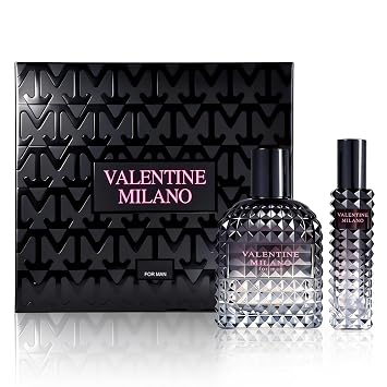 AFLUXE Mens Eau de Parfum Cologne Set for Men, Woody Fresh Long Lasting Masculine Scent, AF-Valentine Milano, 3.4 Fl Oz 100ml