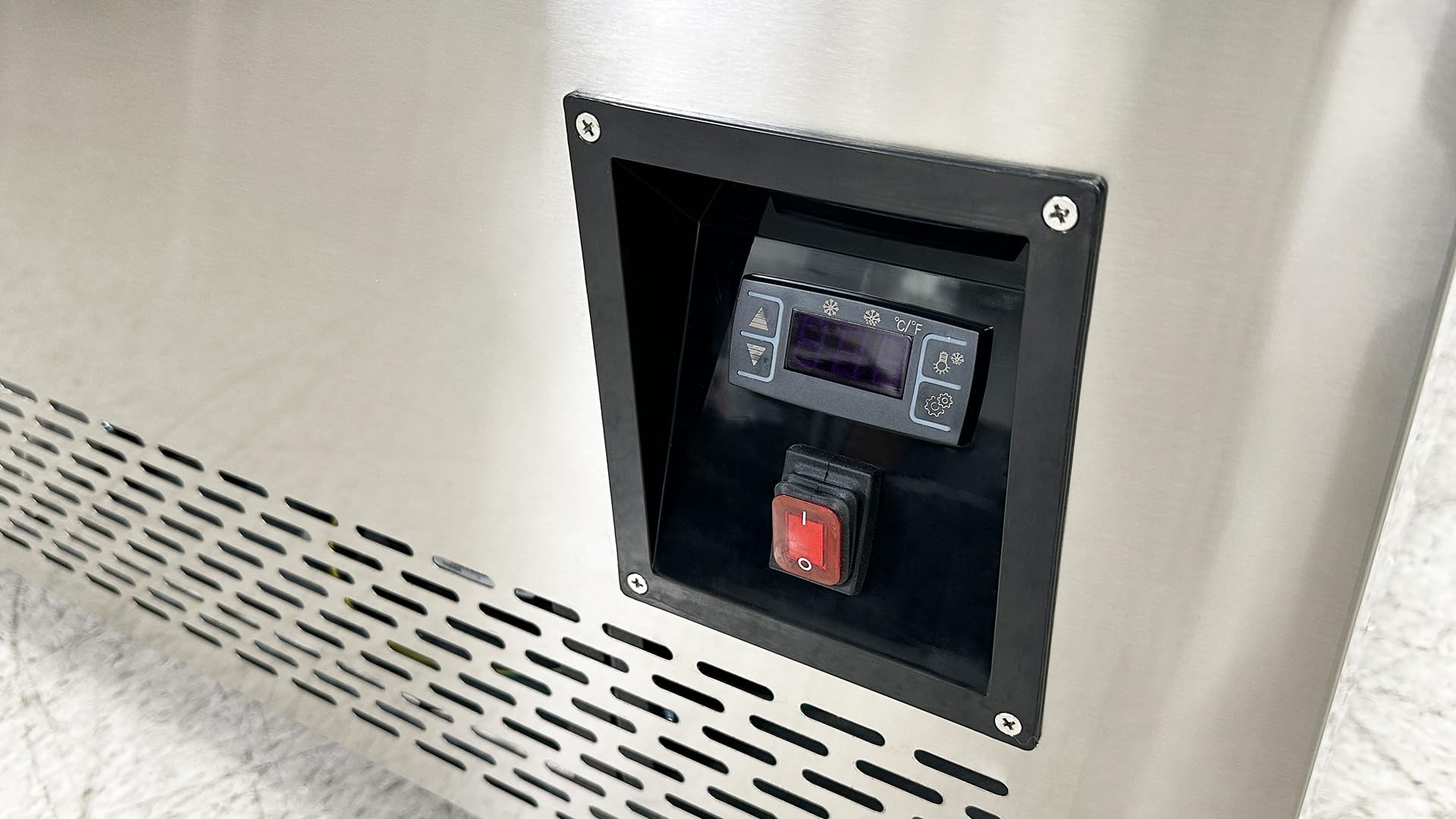 Commercial Freezer Glass 2-Door 4 Side Transparent 23cu.Ft Upright Nsf Dl-600f on Fridge.com - View 5