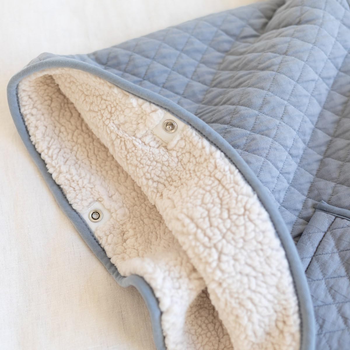 Poncho chaud de voyage Pady quilted Lunar - Bemini