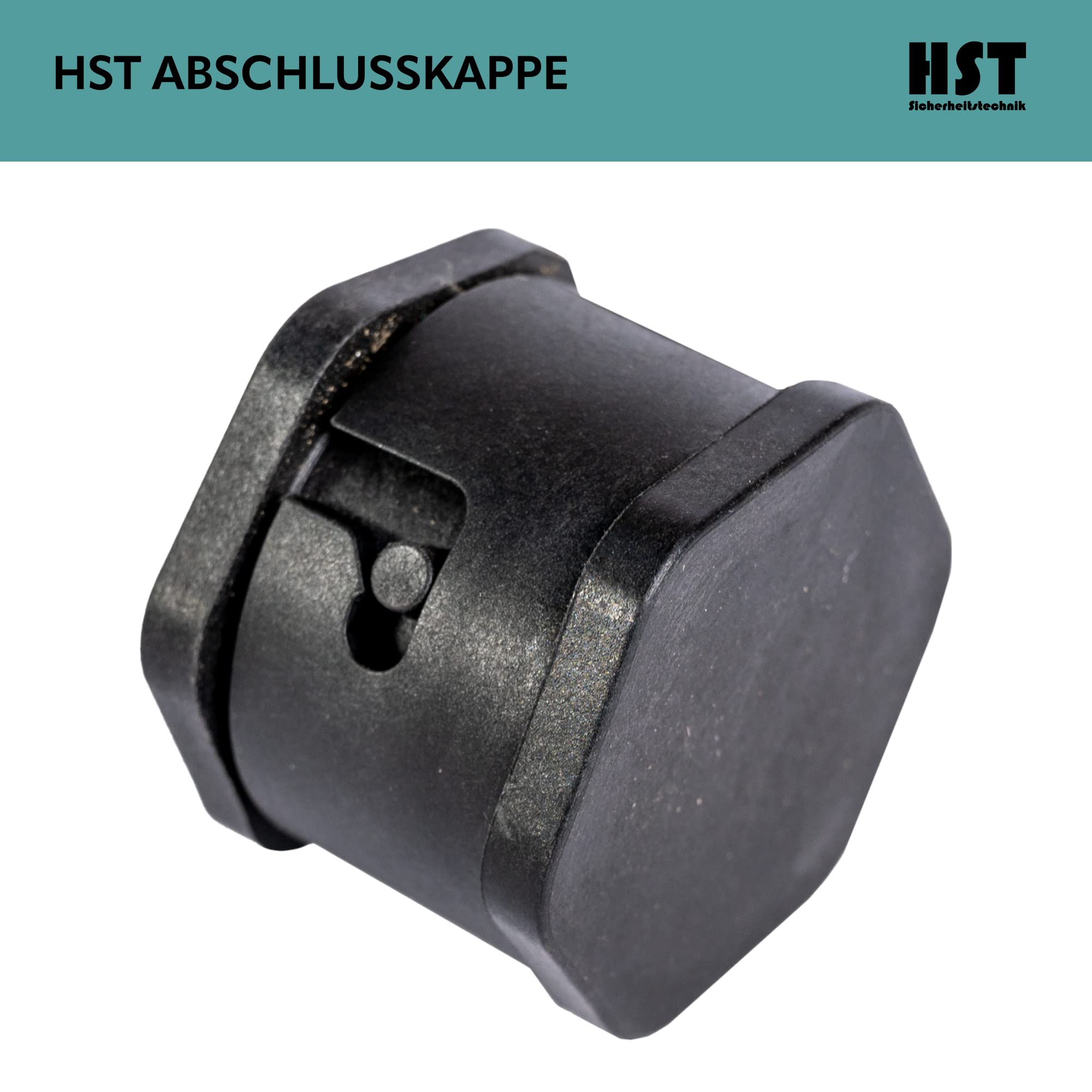HST Abschlusskappe für Poolheizung ohne Noppen Abschlusskappe für Solarheizung