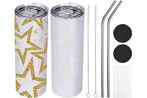 OFFNOVA Sublimation Tumbler Glitter