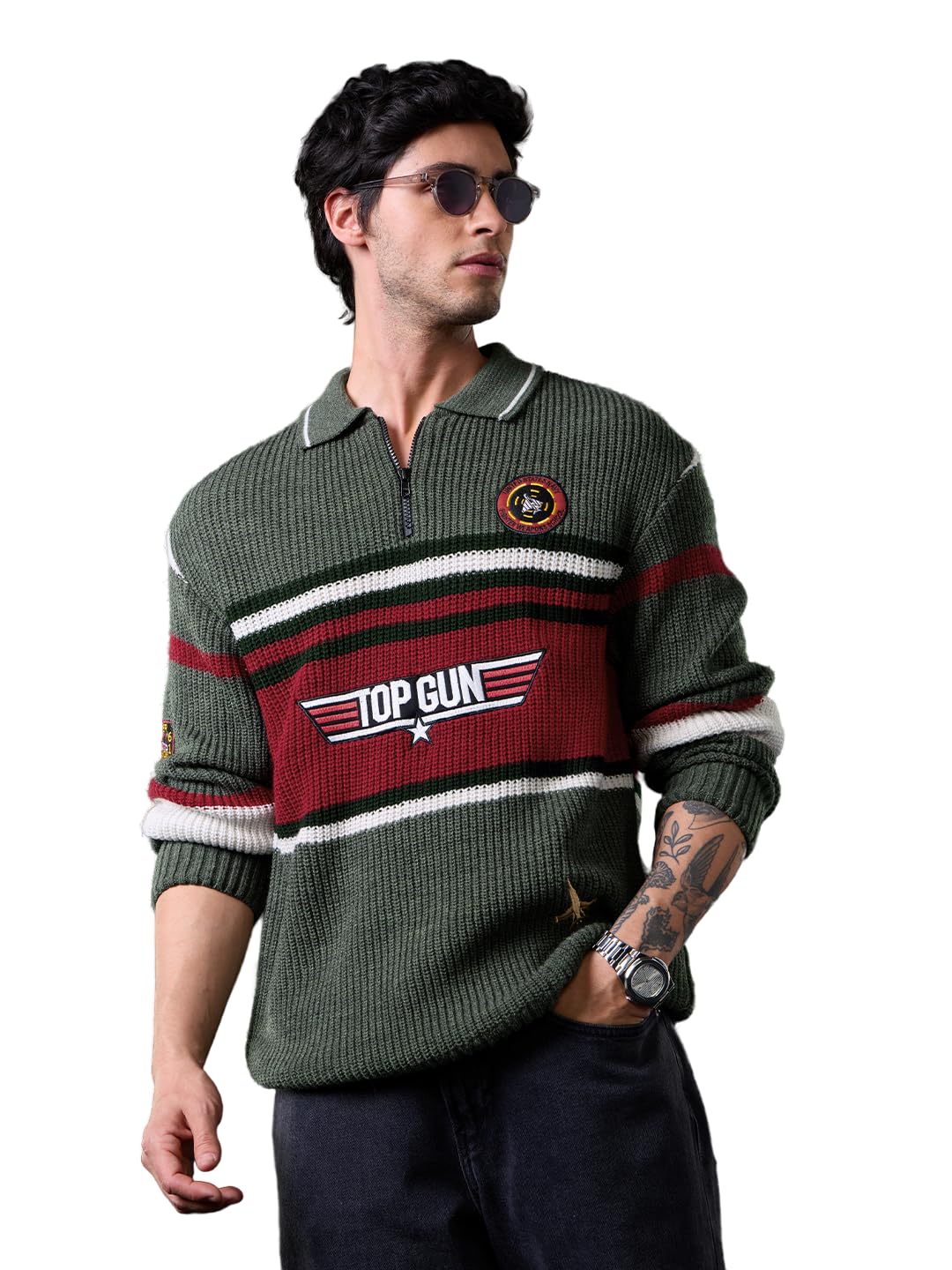 the souled store Men Pullover Sweater-picture-50
