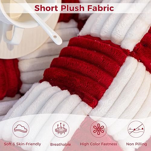 Miniatura 10 de Funda de sofá peluda para perros lavable, protector de sofá antideslizante para mascotas para sofá de 3 cojines apto para mascotas, divertida cama