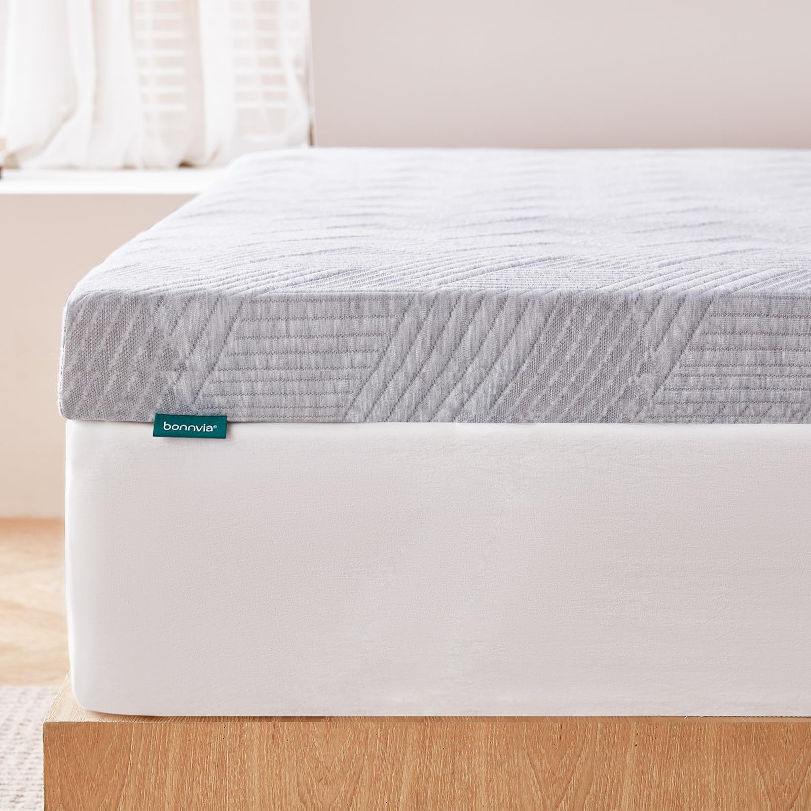 Dual-Sided Memory Foam Mattress Topper 10cm Small Double, Comfort Support
