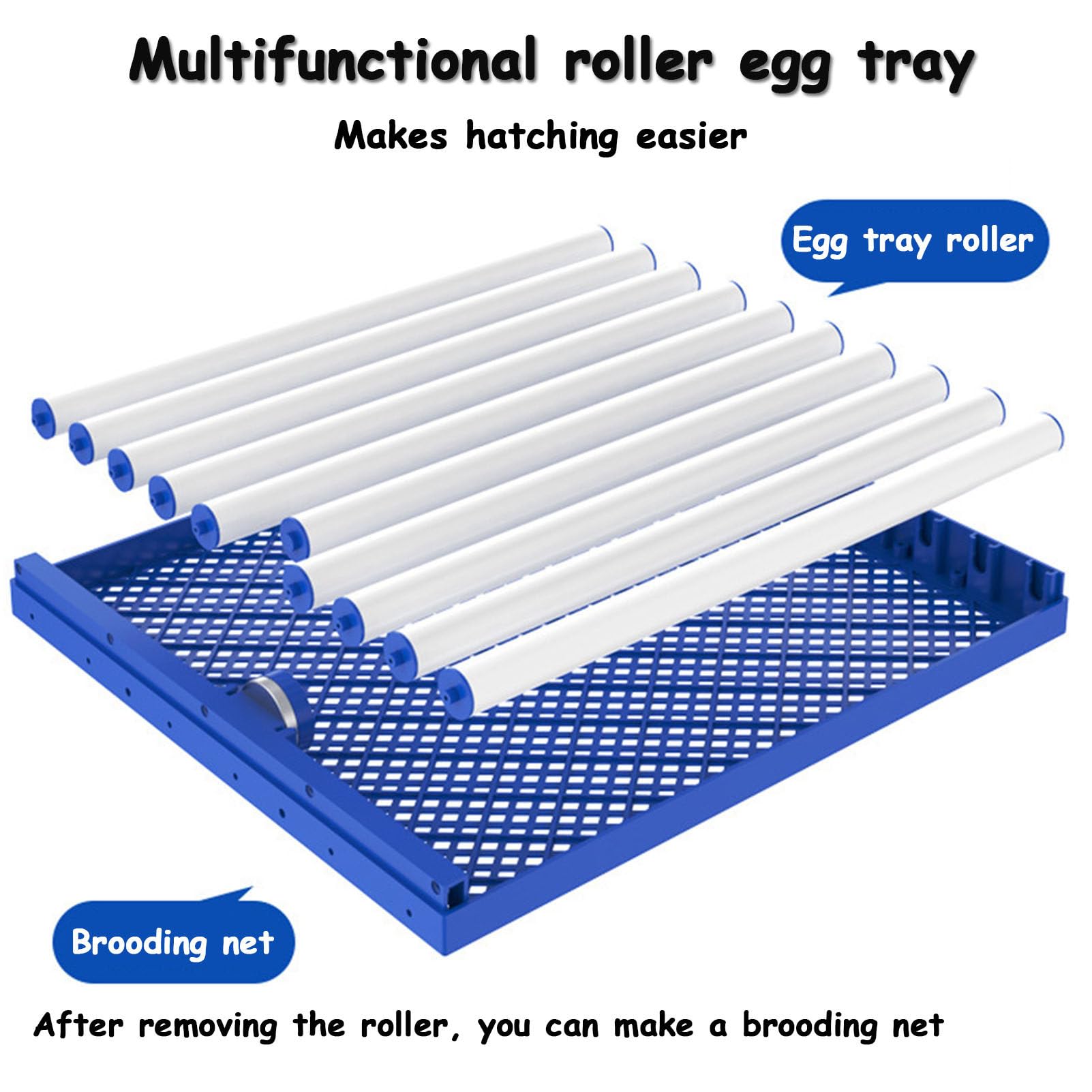 Incubadora de huevos para incubar, incubadora de huevos con volteo automático de huevos y adición automática de agua con ovoincubadora, incubadora de huevos para incubar huevos de pollo,272Eggs