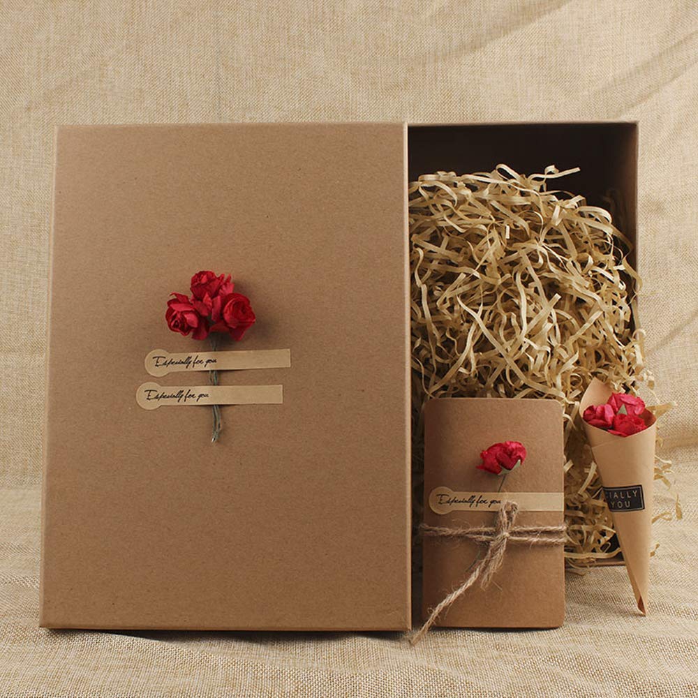 100 grammes Hamper Déchiquetés Papier shredded kraft papier cadeau panier de