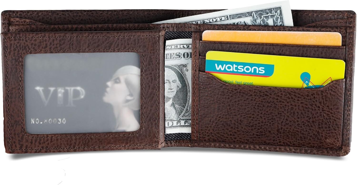 Levi's Men's Levi's Men's Raymond Passcase Wallet, grey, One Size - Image 6