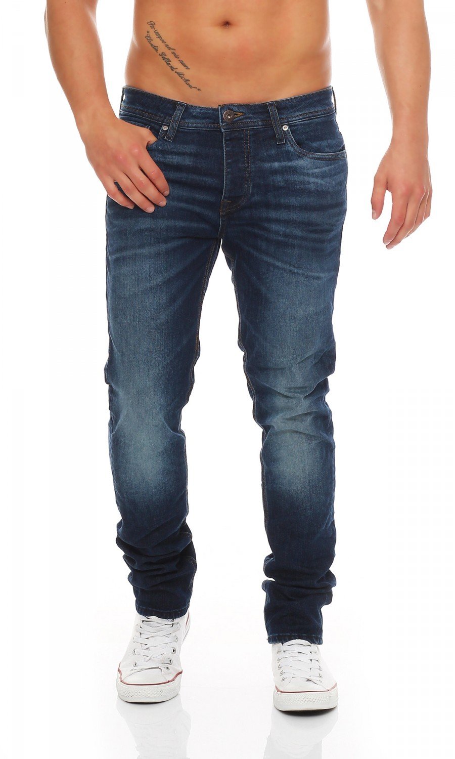 Jack & Jones - Tim ORIGINAL - Slim Fit - Herren Jeans