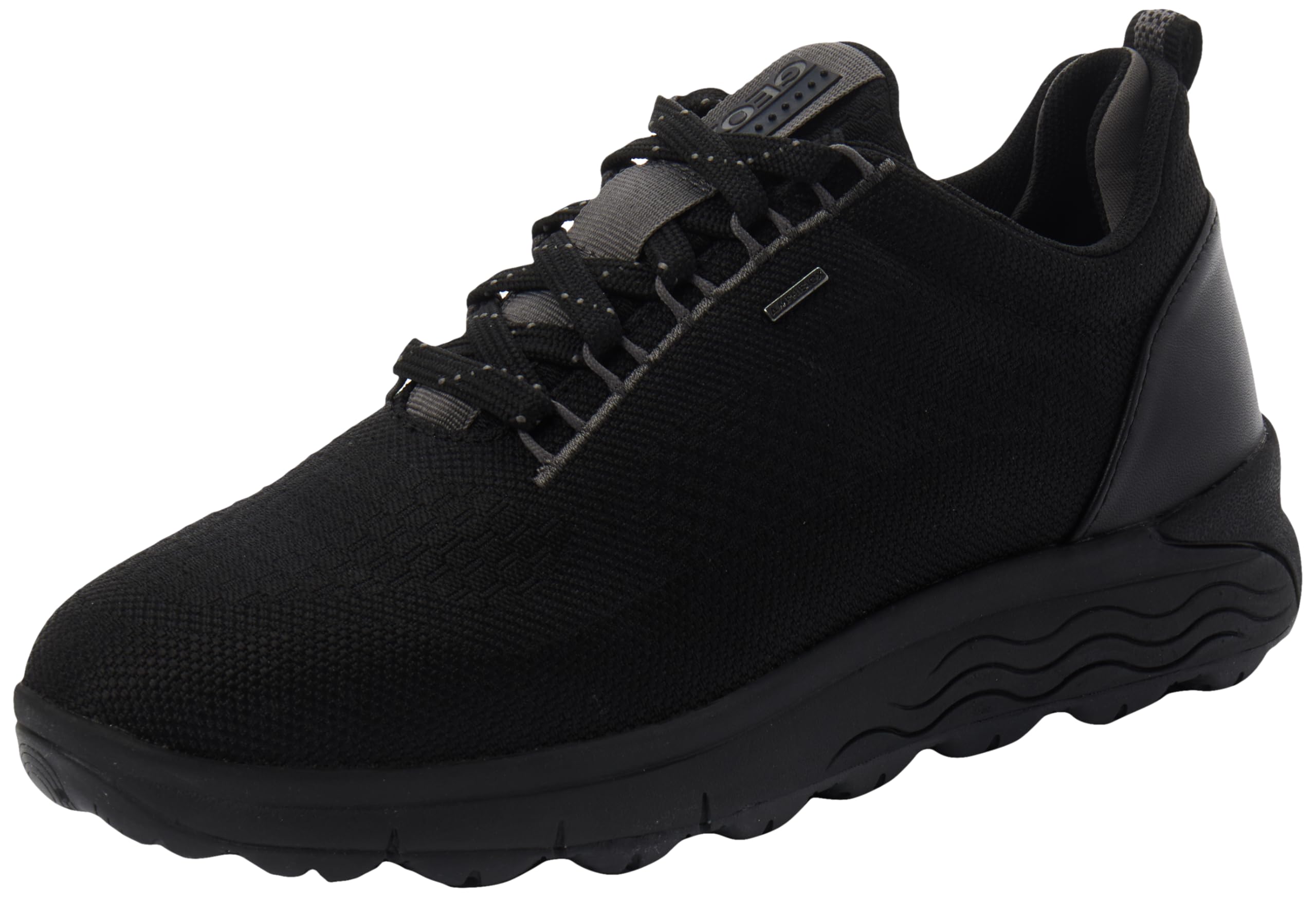 Geox Women's D Spherica 4x4 B ABX Trainers, Black, 6 UK