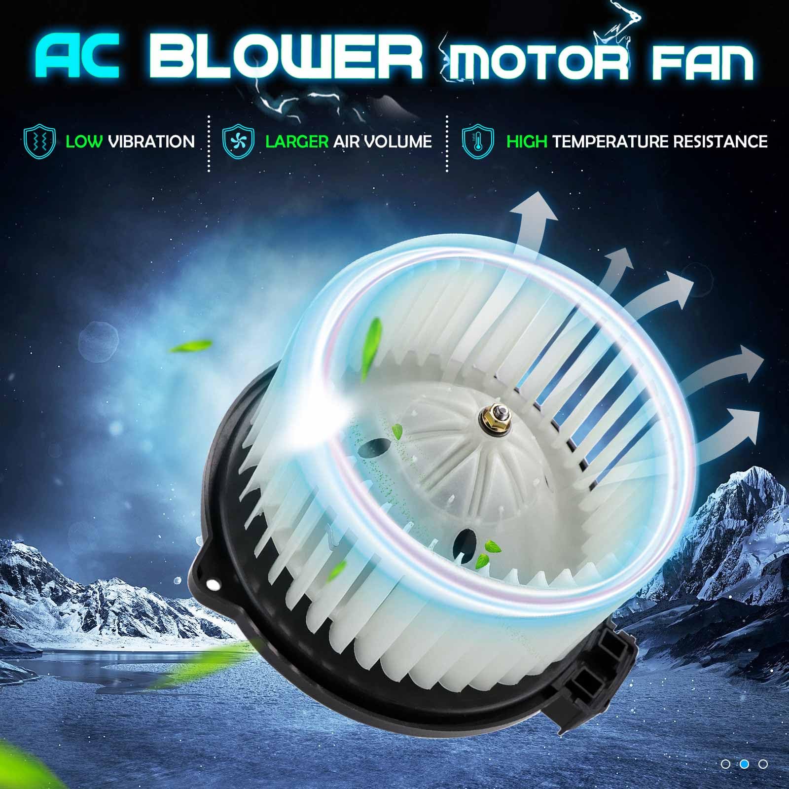 Hvac Heater Blower Motor With Fan Assembly By Aa Ignition - View #3