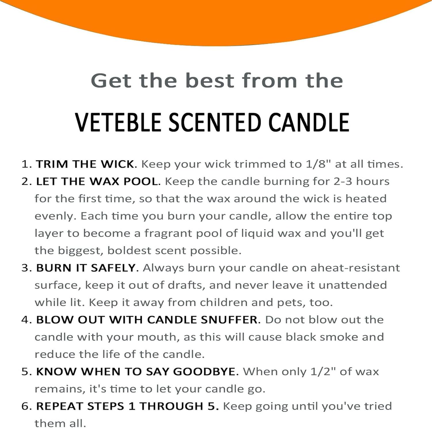 Veteble Premium Scented Candle for Home, Perfect Lavender Aromatherapy Candles Gift for Women, Men, Soy Wax Candles for Relaxation, Stress Relief, Meditation, Bath, Yoga, 14.8 oz, 50 Hours Burn Time : Health & Household
