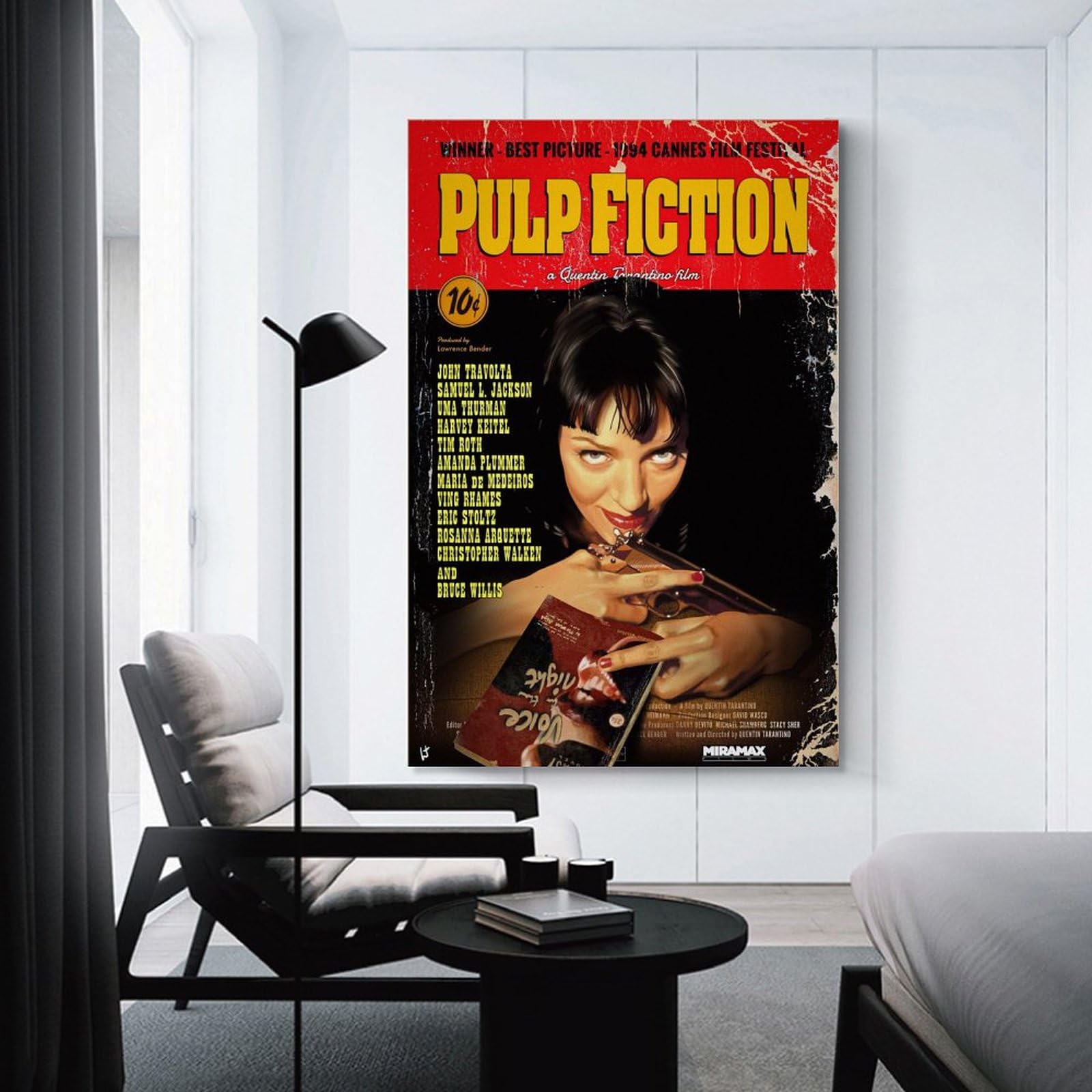 Amazon.co.jp: パルプフィクション 映画ポスター 部屋用 美的 