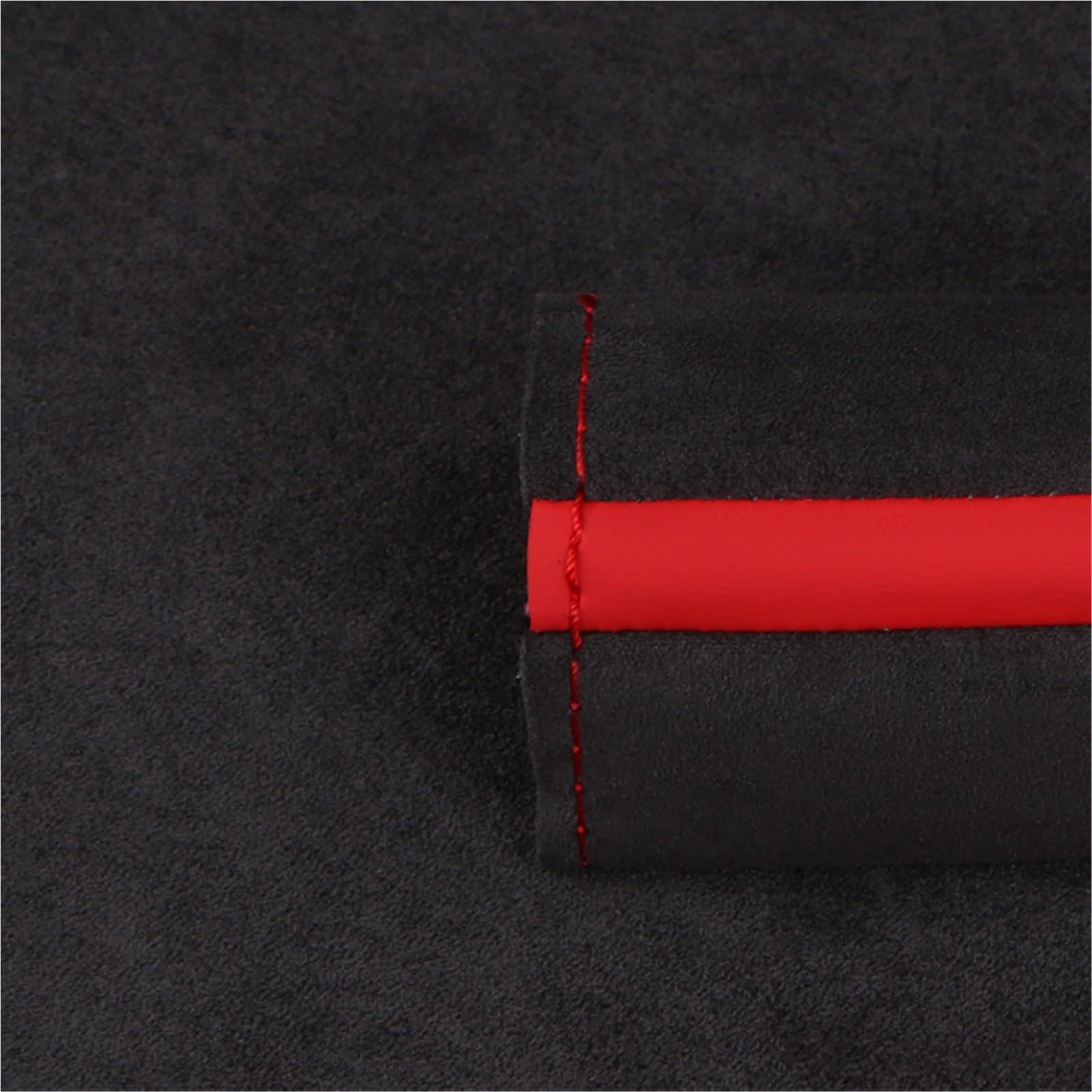 Couvre Volant Voiture Housse De Volant Personnalisée pour Opel pour Combo 2012-2018 pour Vauxhall pour Combo (Tour) 2012-2017 Protege Volant(Red Thread)