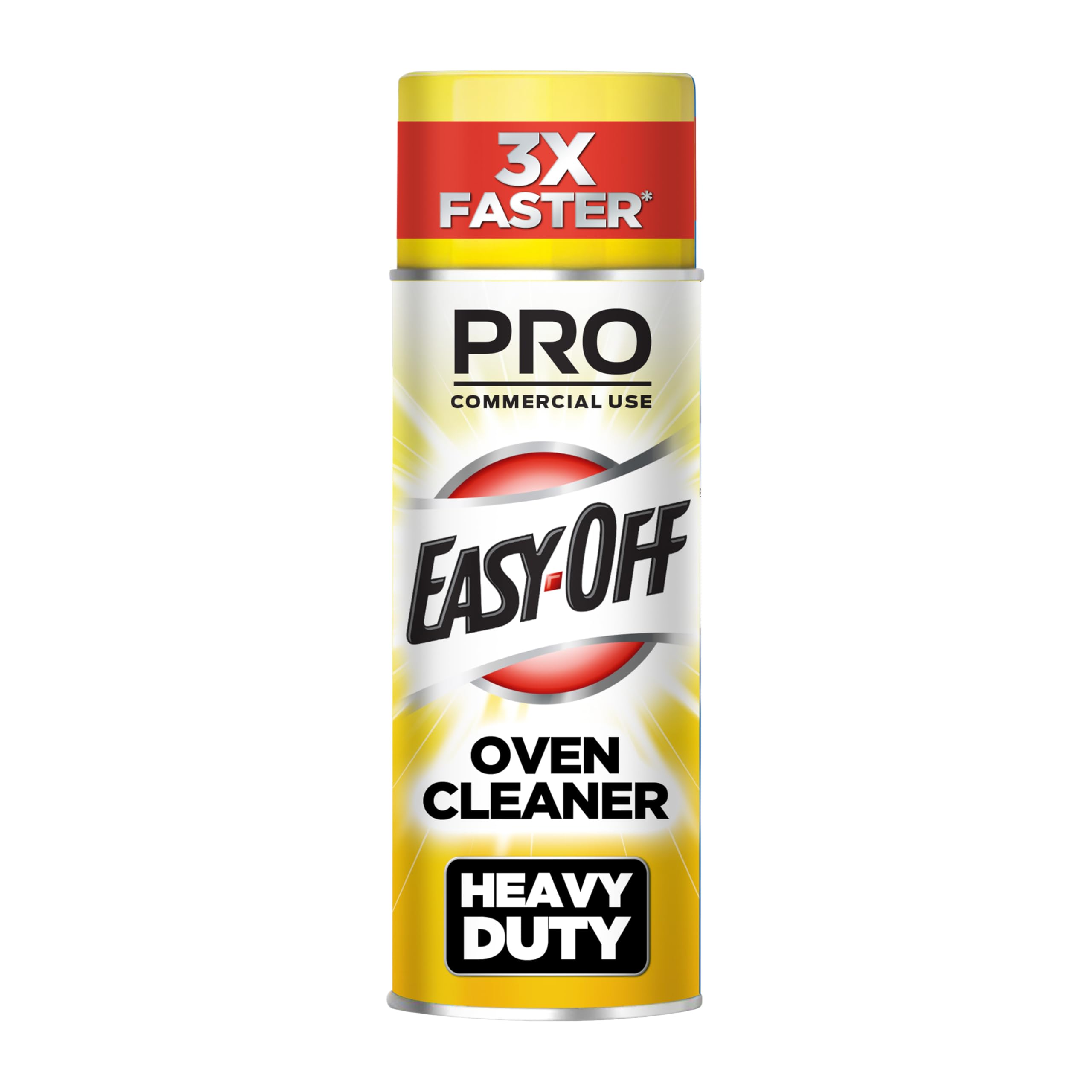 Easy-Off Professional Oven & Grill Cleaner, Removes Tough Burnt on Food and Grease, Lemon Scent, 24 Oz Can