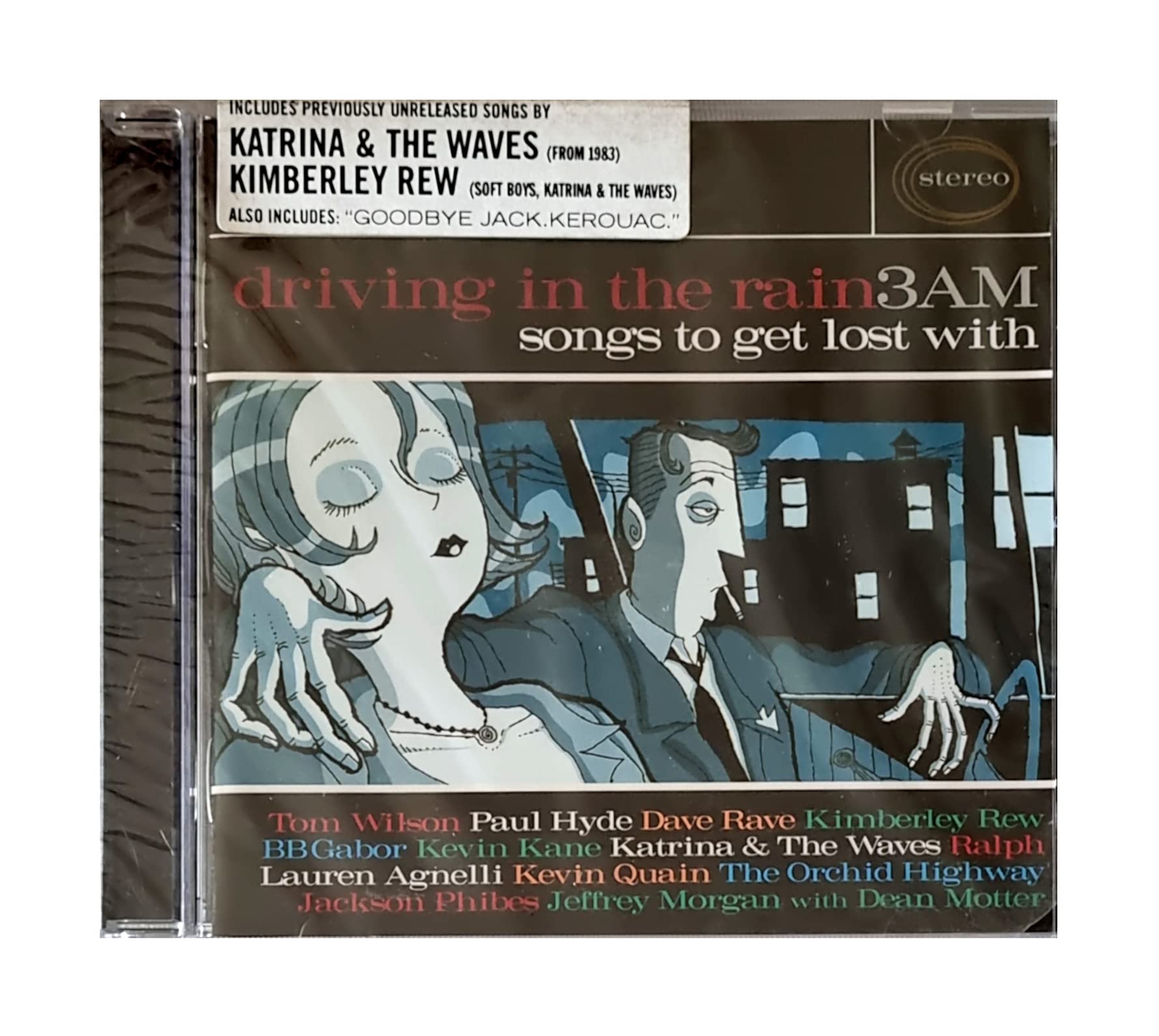 Driving In The Rain 3 AM: Songs To Get Lost With [Audio CD] Various Artists; Victor Krummenacher; Charles Tobias; Chris Pedersen; Greg Lisher; Suzanne Ciani; Tom Goodkind; Rob Hirst; David Lowery; Jim Moginie; Jonathan Segel; Peter Garrett; Pat Collier; John Wesley Harding; Dave Rave; Robbie Steininger; Kimberley Rew; Kevin Quain; Steven Drake; Gary Pig Gold; Malcolm Burn and Glenn Marshall
