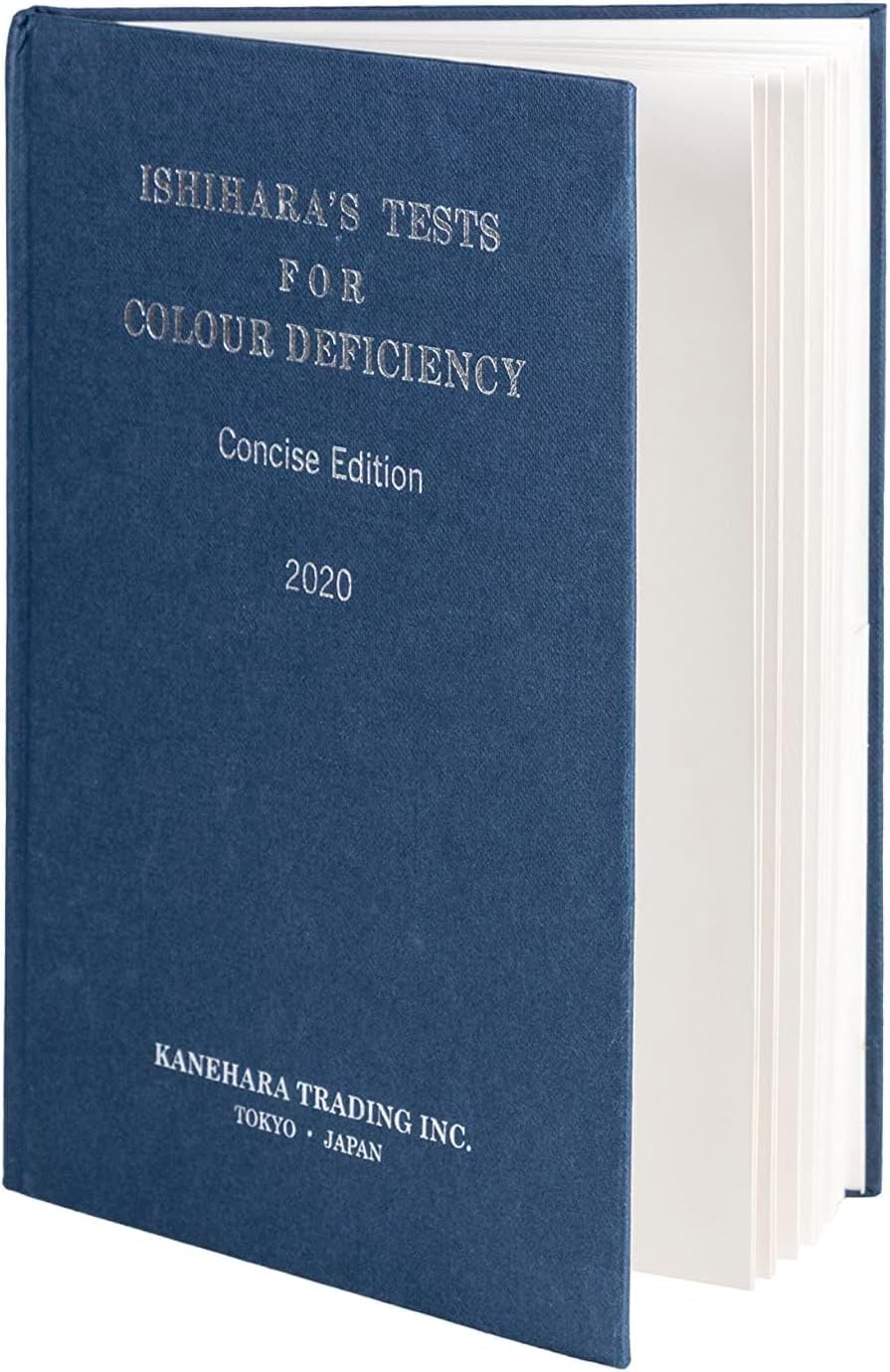 KASHSURG Ishihara Color Vision Test Book 14 Plates with User Manual_152_Pack of 9