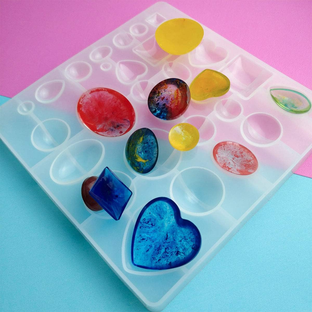 yuntop Jewelry Casting Molds,Gem Jewelry Silicone Casting Mold image 4