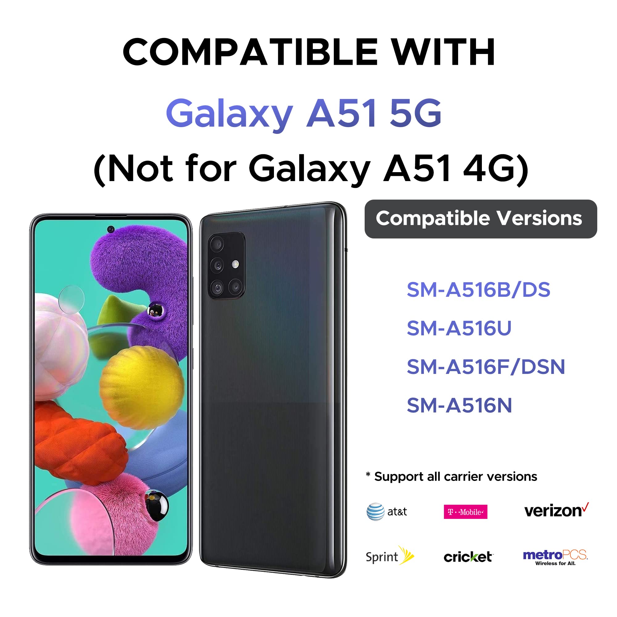 Amazon.com: For Galaxy A51 5G Battery Replacement, (Not for