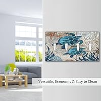 Vista 230 de Placa de pared dúplex de receptáculo de dispositivo de 1 gang de madera envejecida blanca gris con veta de tablón, cubierta de enchufe eléctrico