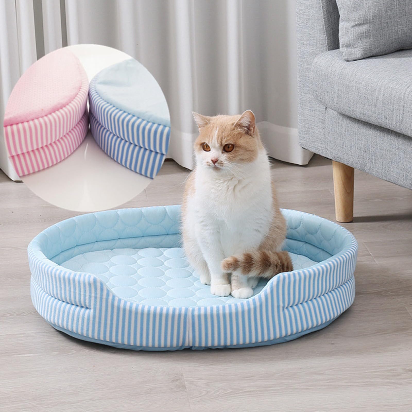 Cuccia per Gatti e Cani Interno Estivi Tappetino Auto-Raffreddante per Cani Gatt Rinfrescante Cuccia Cane Rinfrescante Cuccia Gatto Cuccia Cane Estiva