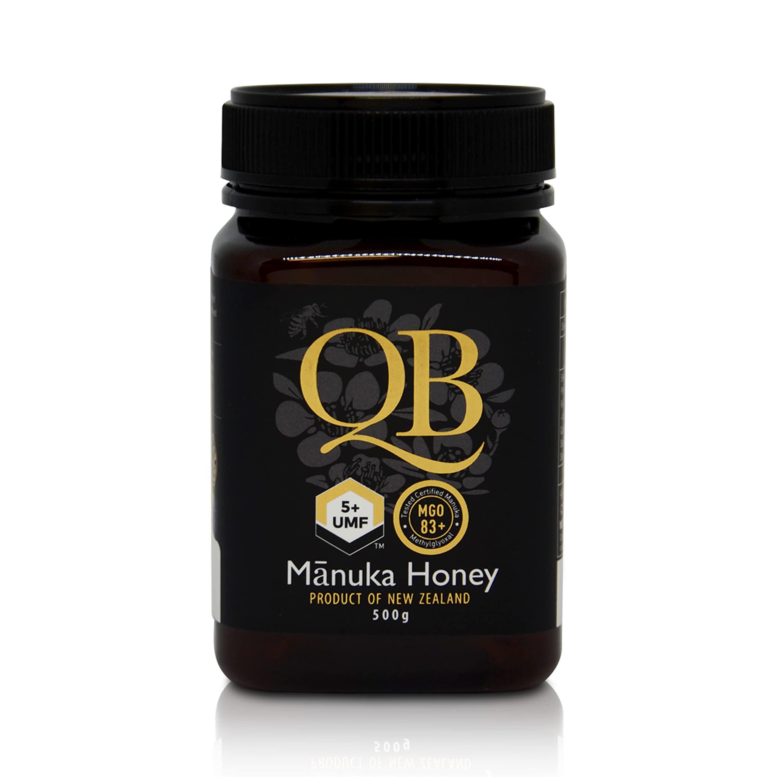 NZQueenBee QB Manuka Honey (UMF 5+) (MGO 83+) Weight 250g