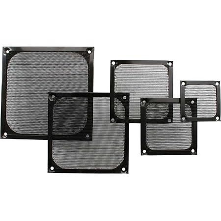 Griglia Di Protezione 80x80mm Con Filtro Antipolvere In - Foto 4