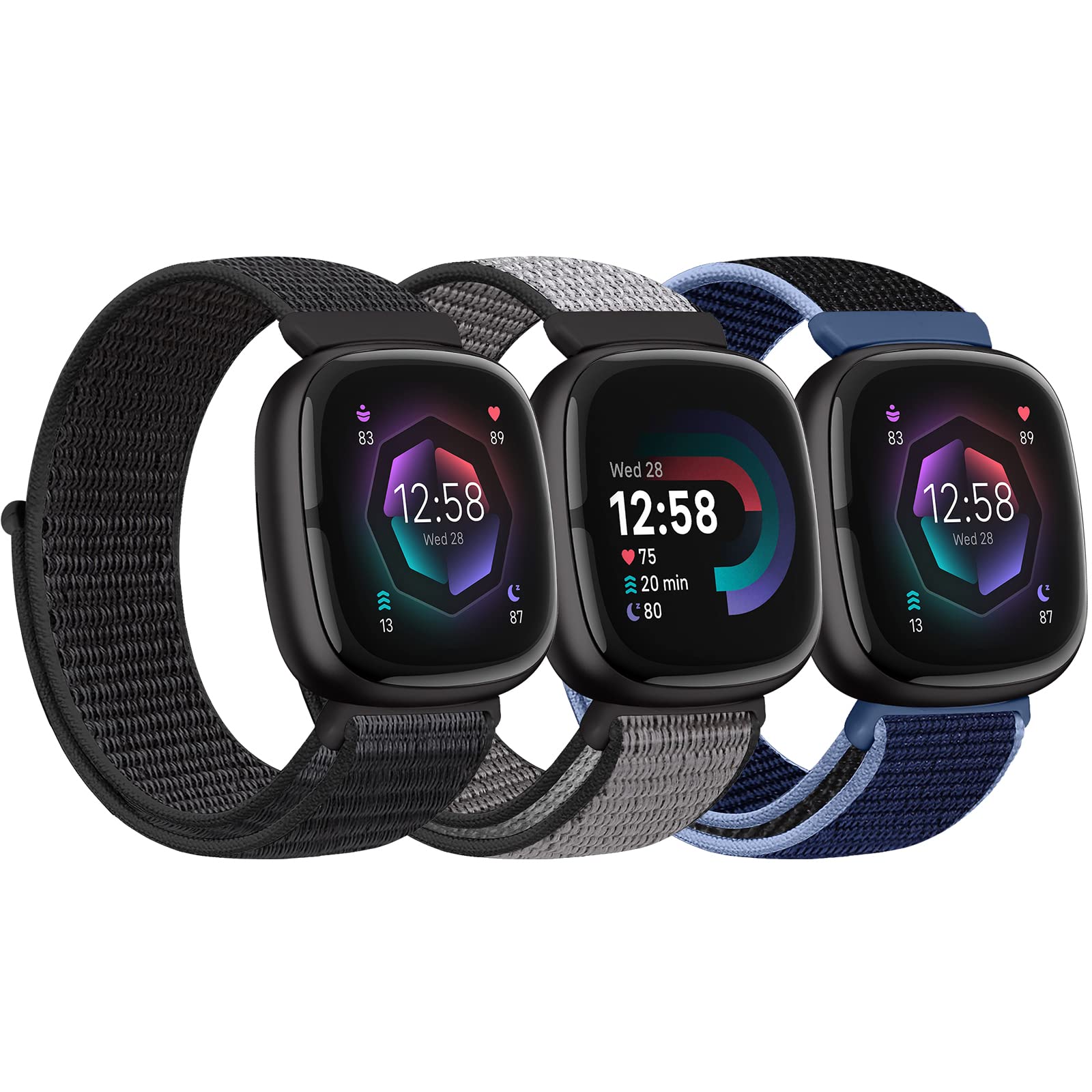 Montre Fitbit Homme Bcuckood Compatible Avec Fitbit Versa 4/Versa