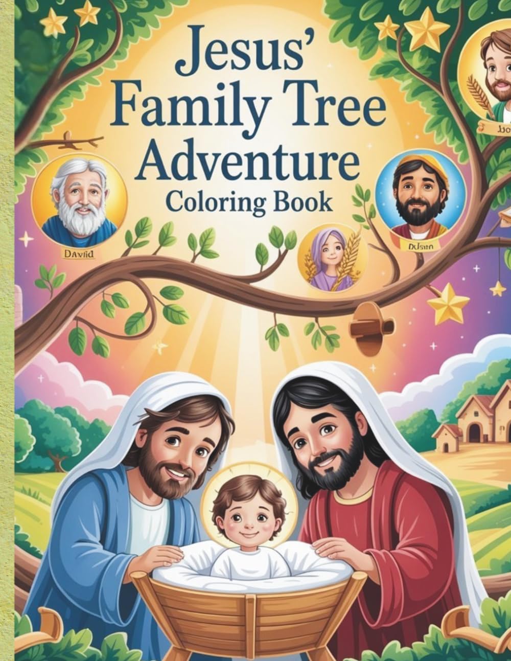 Jesus’ Family Tree Adventure Coloring Book: A Fun Bible Journey Through Matthew 1:1–18